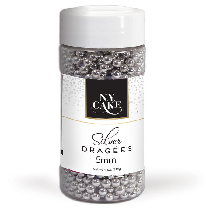 Silver Dragees - NY Cake | Cake Decorating & Baking Supplies