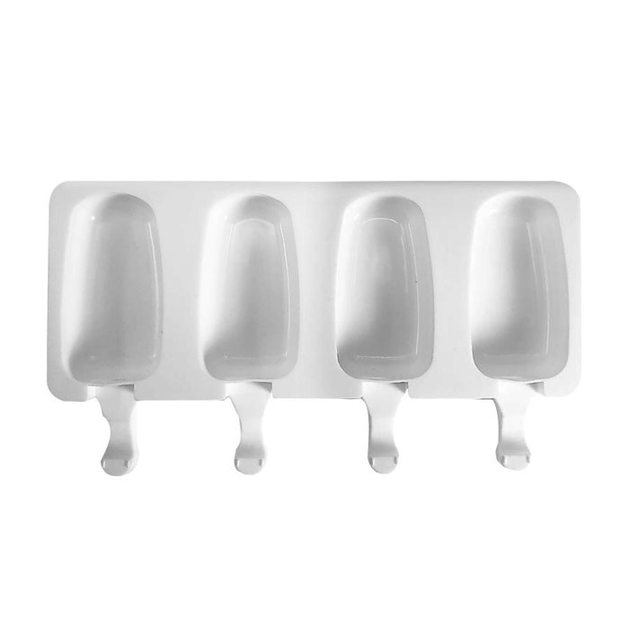 Silicone Mold for Ice Cream Pops, Premier Shape - 4 Cavity - NY Cake | Cake Decorating & Baking Supplies