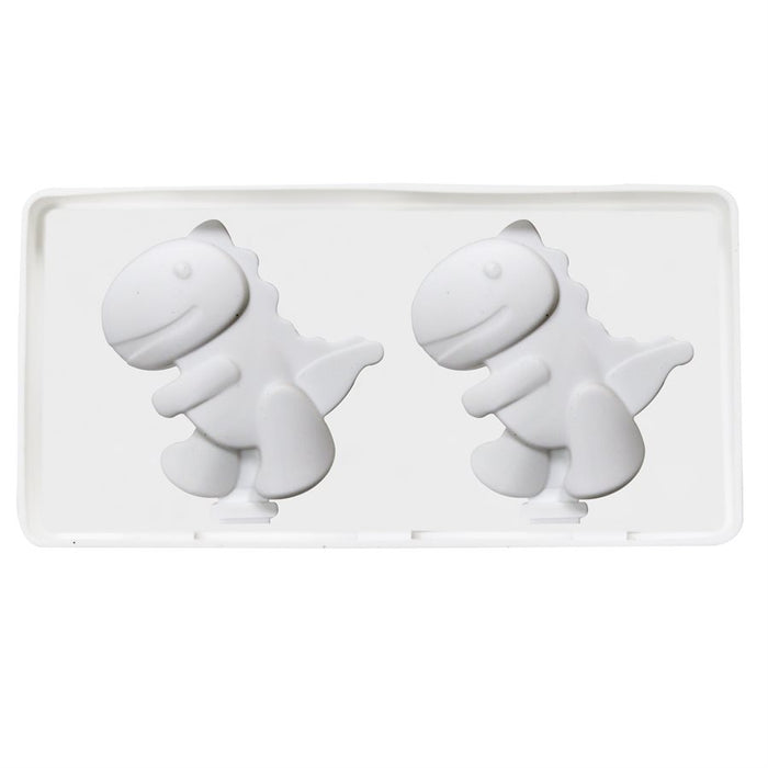 Silicone Mold for Ice Cream Pops, "Dinosaur" - 2 Cavity - NY Cake | Cake Decorating & Baking Supplies