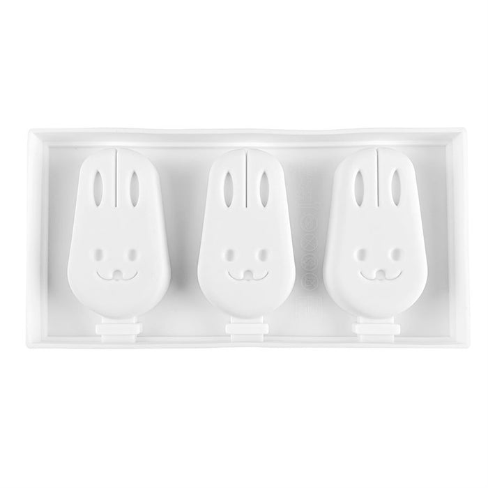 Silicone Mold for Cakesicles, "Bunny" - 3 Cavity - NY Cake | Cake Decorating & Baking Supplies