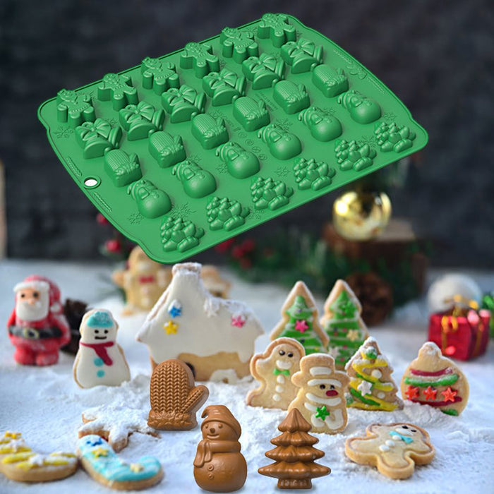 Christmas Silicone Jellyflex Mold - NY Cake | Cake Decorating & Baking Supplies