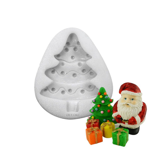 Christmas Tree Silicone Fondant Mold - NY Cake | Cake Decorating & Baking Supplies