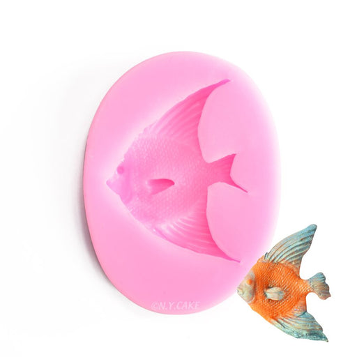 Angelfish Silicone Fondant Mold - NY Cake | Cake Decorating & Baking Supplies