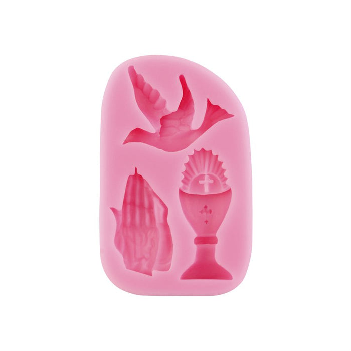 Christian Holy Items Silicone Mold - NY Cake | Cake Decorating & Baking Supplies