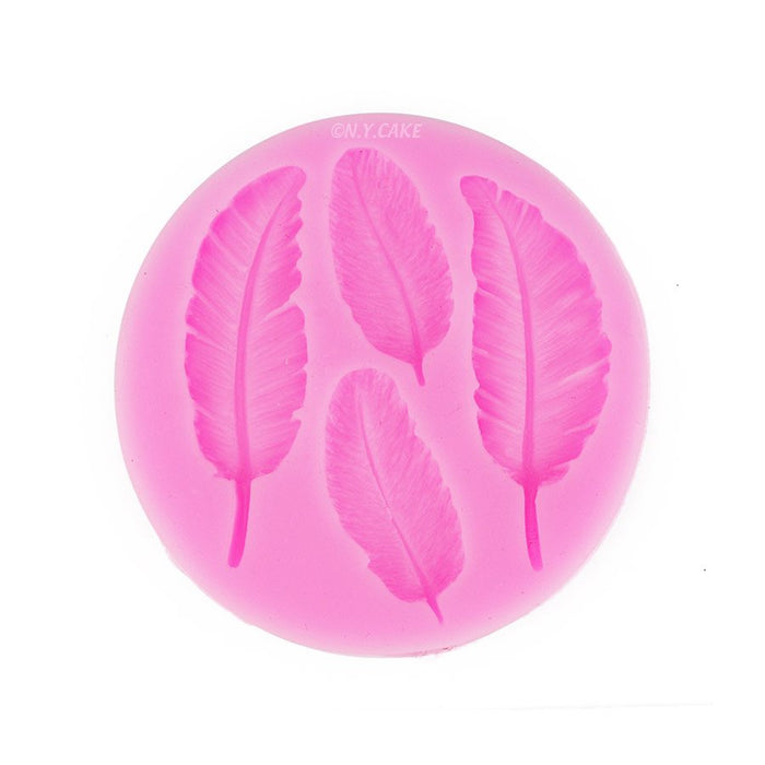 Feather Silicone Mold - NY Cake | Cake Decorating & Baking Supplies