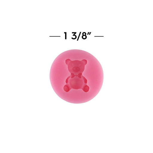 Teddy Bear Silicone Mold - NY Cake | Cake Decorating & Baking Supplies