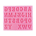 Groovy Letters Alphabet Silicone Mold - NY Cake | Cake Decorating & Baking Supplies