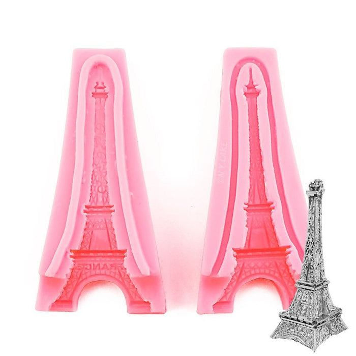 3D Eiffel Tower Silicone Mold - NY Cake | Cake Decorating & Baking Supplies