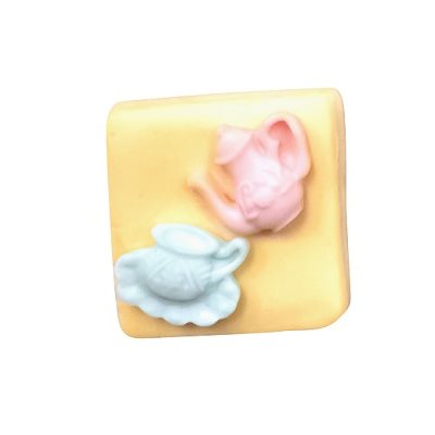 Fancy Tea Set Silicone Mold -2 Cavity-Mini size - NY Cake | Cake Decorating & Baking Supplies