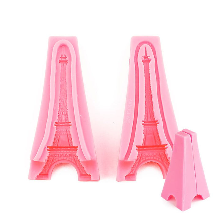 3D Eiffel Tower Silicone Mold - NY Cake | Cake Decorating & Baking Supplies