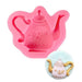 Fancy Teapot Silicone Mold - NY Cake | Cake Decorating & Baking Supplies