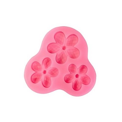 Spring Bloomers Silicone Mold 3cavity - NY Cake | Cake Decorating & Baking Supplies