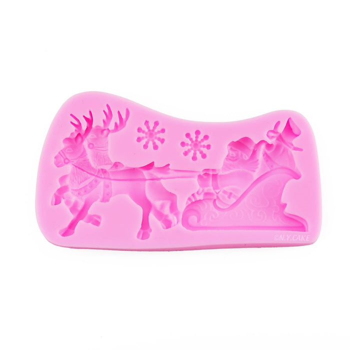 Reindeer Silicone Mold - NY Cake | Cake Decorating & Baking Supplies