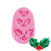 Mistletoe Silicone Mold - NY Cake | Cake Decorating & Baking Supplies