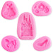 Princess Carriage, Slipper, Castle, Dress & Horse Silicone Mold - NY Cake | Cake Decorating & Baking Supplies