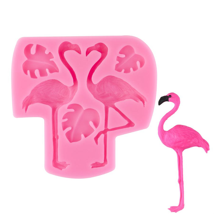 Flamingo Silicone Mold - NY Cake | Cake Decorating & Baking Supplies