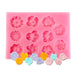 Finished Flowers Silicone Mold-11 Cavity - NY Cake | Cake Decorating & Baking Supplies