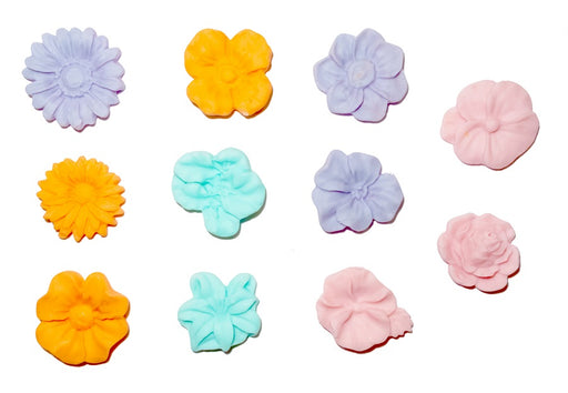 Finished Flowers Silicone Mold-11 Cavity - NY Cake | Cake Decorating & Baking Supplies