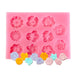 Finished Flowers Silicone Mold-11 Cavity - NY Cake | Cake Decorating & Baking Supplies