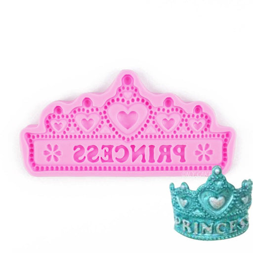 Princess Tiara Silicone Mold - NY Cake | Cake Decorating & Baking Supplies