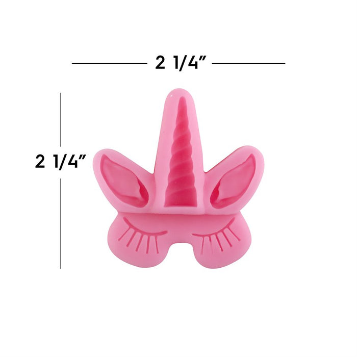 Unicorn Horn, Lashes, & Ears Silicone Mold - NY Cake | Cake Decorating & Baking Supplies