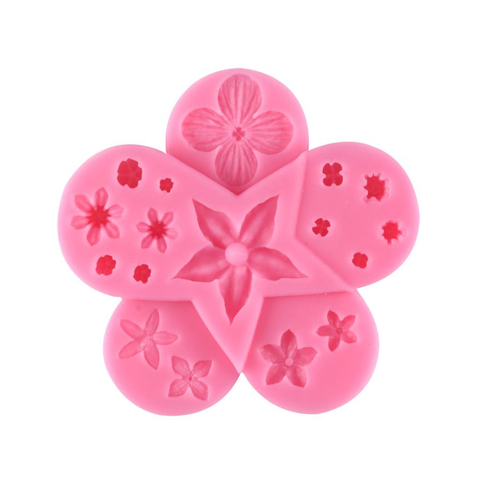 Petaled Flower Silicone Mold - NY Cake | Cake Decorating & Baking Supplies