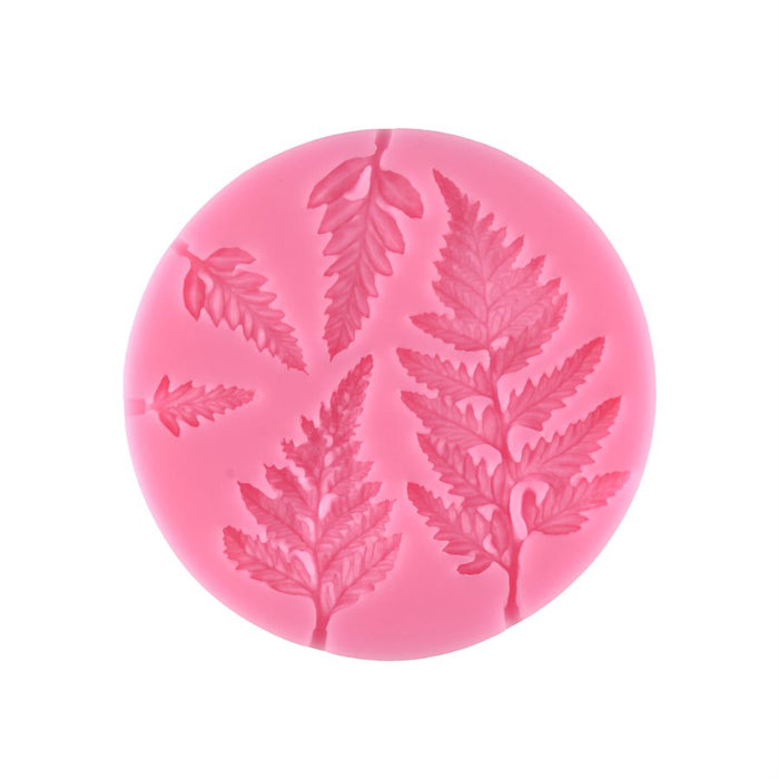 Pine Leaves Silicone Mold - NY Cake | Cake Decorating & Baking Supplies