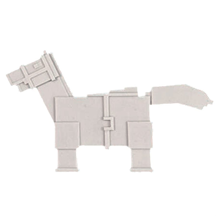 Pixelated Horse Silicone Mold - NY Cake | Cake Decorating & Baking Supplies