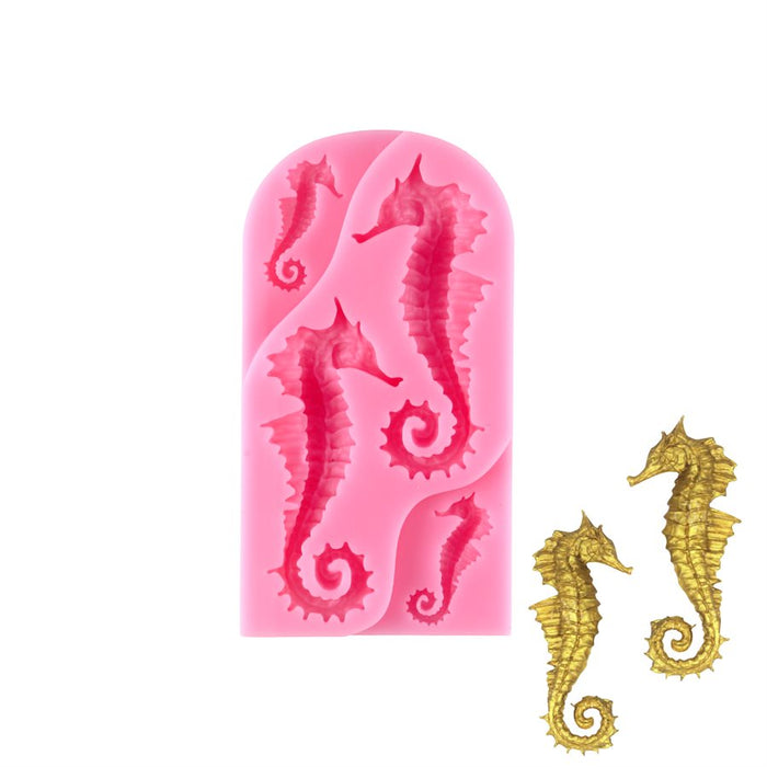 Seahorse Silicone Mold - NY Cake | Cake Decorating & Baking Supplies