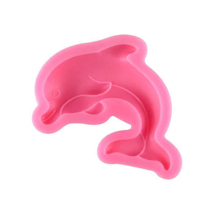 Dolphin Silicone Mold - NY Cake | Cake Decorating & Baking Supplies