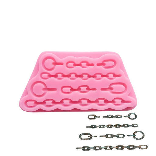 Chain Link Silicone Fondant Mold - NY Cake | Cake Decorating & Baking Supplies