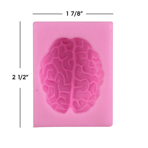 Brain Organ Silicone Mold - NY Cake | Cake Decorating & Baking Supplies