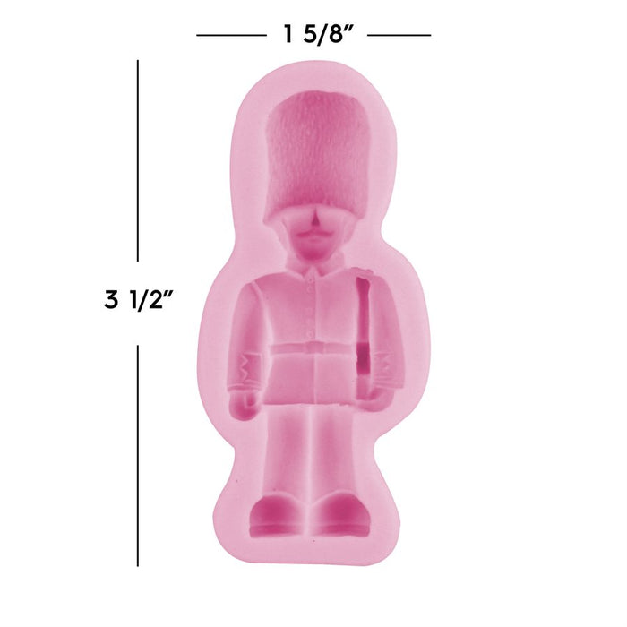 Guard Soldier Silicone Mold - NY Cake | Cake Decorating & Baking Supplies