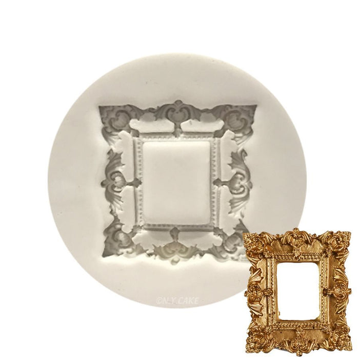 Picture Frame Silicone Mold - NY Cake | Cake Decorating & Baking Supplies