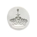 Crown Silicone Mold - NY Cake | Cake Decorating & Baking Supplies