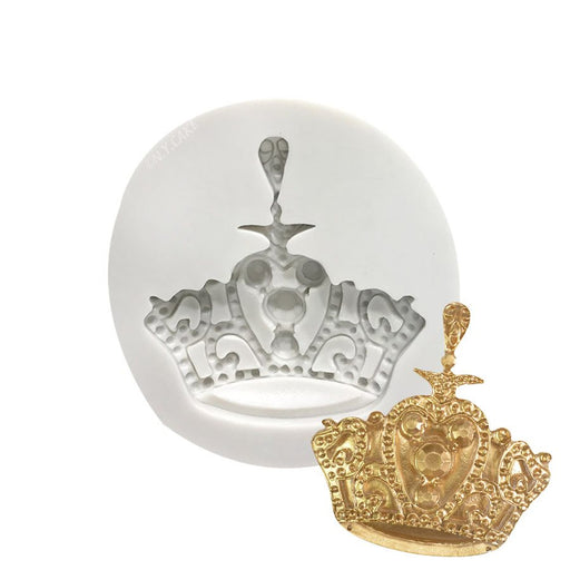 Crown Silicone Mold - NY Cake | Cake Decorating & Baking Supplies