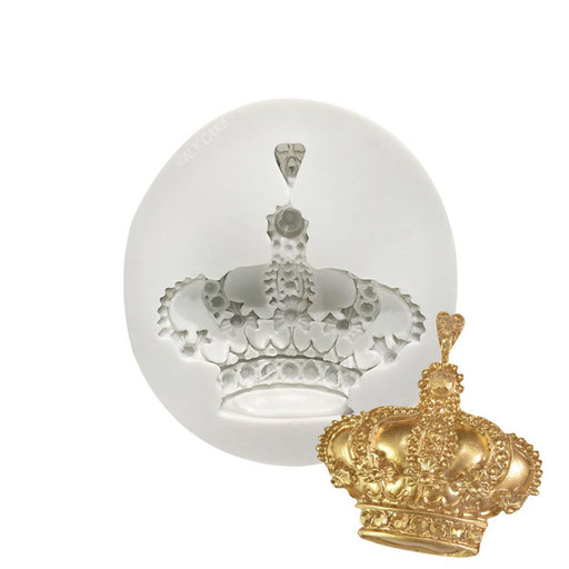 Royal Crown Silicone Mold - NY Cake | Cake Decorating & Baking Supplies