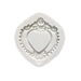 Heart Frame Silicone Mold - NY Cake | Cake Decorating & Baking Supplies