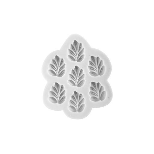 Mini Palm Leaves Silicone Mold #2, 7 Cavities - NY Cake | Cake Decorating & Baking Supplies