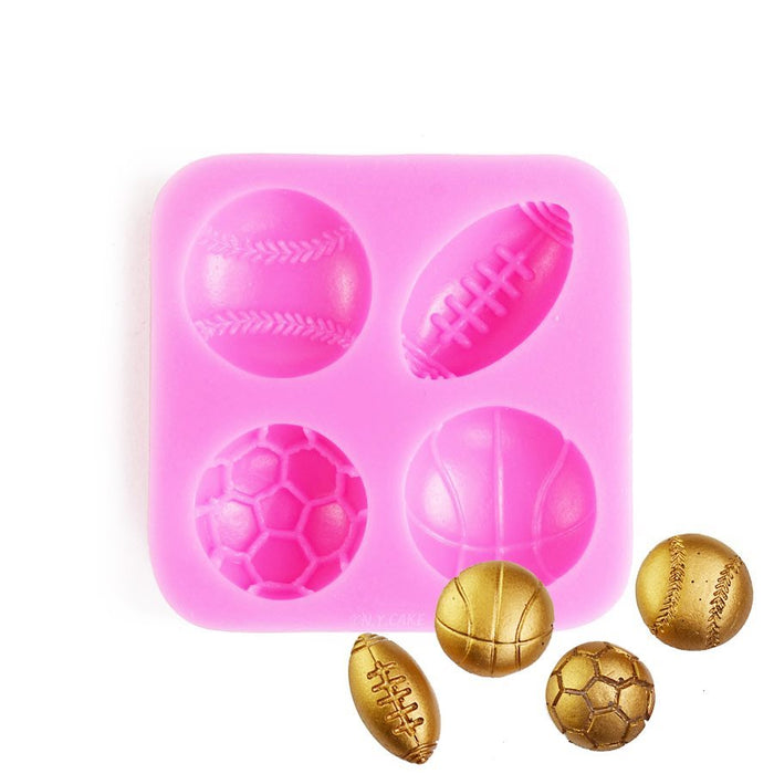 Sports Silicone Mold By NY CAKE - NY Cake | Cake Decorating & Baking Supplies