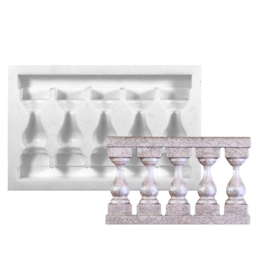 Banister Silicone Fondant Mold - NY Cake | Cake Decorating & Baking Supplies