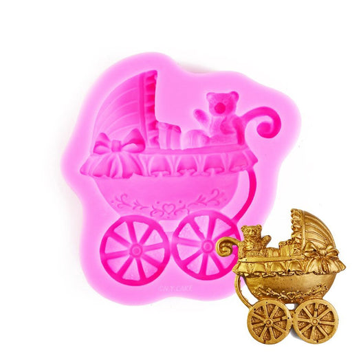 Baby Carriage Mold - NY Cake | Cake Decorating & Baking Supplies