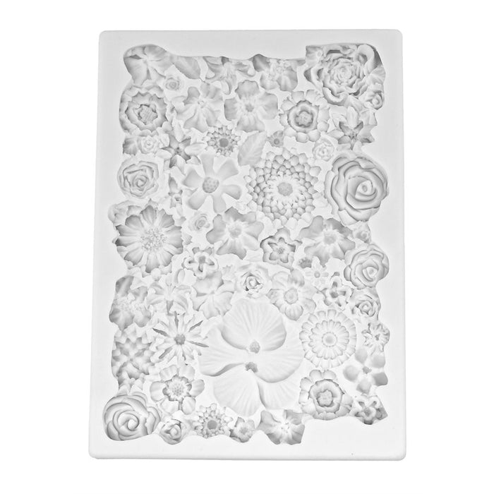 Rose's Cluster Silicone Mold - NY Cake | Cake Decorating & Baking Supplies