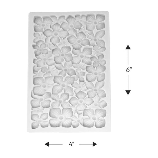 Hydrangea Cluster Silicone Mold - NY Cake | Cake Decorating & Baking Supplies