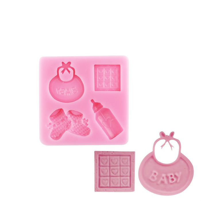 Baby Items Silicone Mold - NY Cake | Cake Decorating & Baking Supplies