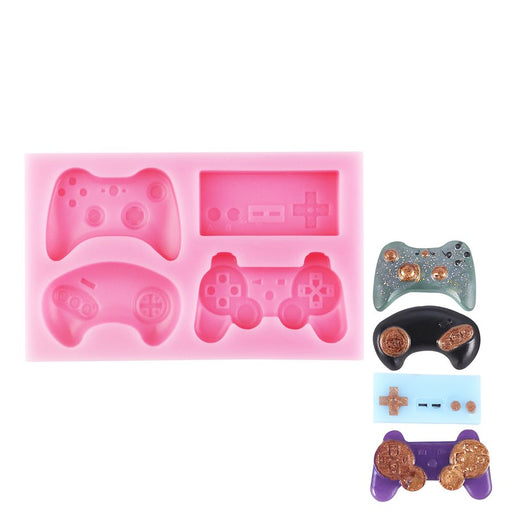 Video Game Controllers Silicone Mold - NY Cake | Cake Decorating & Baking Supplies