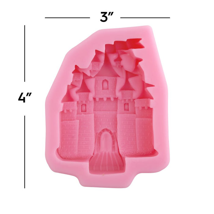 Medieval Castle Silicone Mold - NY Cake | Cake Decorating & Baking Supplies