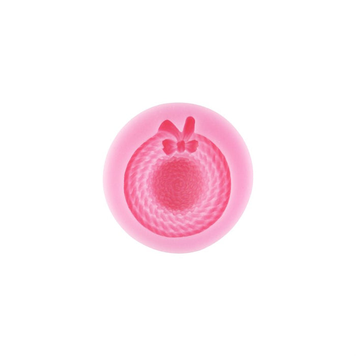 Wicker Hat Silicone Mold - NY Cake | Cake Decorating & Baking Supplies