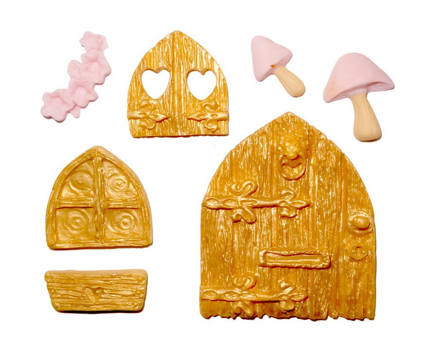 Medieval Doors and Windows Silicone Mold-5 Cavity - NY Cake | Cake Decorating & Baking Supplies