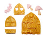 Medieval Doors and Windows Silicone Mold-5 Cavity - NY Cake | Cake Decorating & Baking Supplies